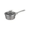 Cookware AMERCOOK Artmartin 1.5 Qt. Cast Aluminum Ceramic Nonstick Sauce Pan In Ash With Glass Lid 2 Cookware AMERCOOK Artmartin 1.5 Qt. Cast Aluminum Ceramic Nonstick Sauce Pan In Ash With Glass Lid -Weston Shop amercook sauce pans ac 88804 16 64 1000