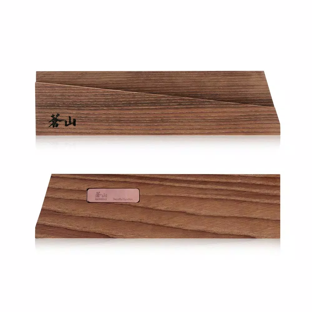Cutlery Cangshan Solid Ash Wood Magnetic Knife Sheath Only For 8 In. Chef’s Knife - Image 4
