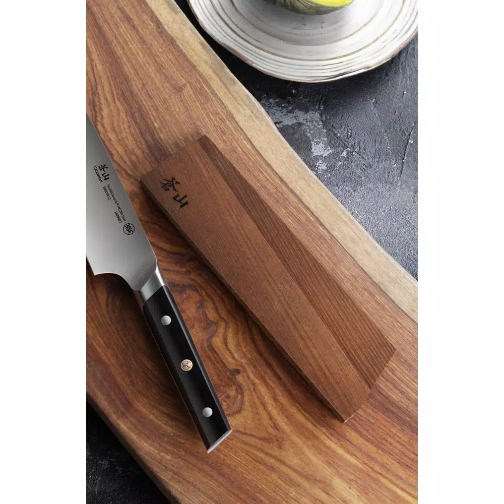 Cutlery Cangshan Solid Ash Wood Magnetic Knife Sheath Only For 8 In. Chef’s Knife - Image 7