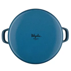 Cookware Ayesha Curry Home Collection 12 Qt. Steel Nonstick Stock Pot In Twilight Teal With Lid -Weston Shop ayesha curry stock pots 46952 1d 1000