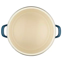 Alternative view of Cookware Ayesha Curry Home Collection 12 Qt. Steel Nonstick Stock Pot In Twilight Teal With Lid