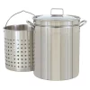 Cookware Bayou Classic 62 Qt. Stainless Steel Stock Pot With Lid 2 Cookware Bayou Classic 62 Qt. Stainless Steel Stock Pot With Lid -Weston Shop bayou classic stock pots 1160 64 1000