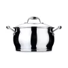 Cookware BergHOFF Essentials Zeno 10.6 Qt. Stainless Steel Stock Pot With Glass Lid 1 Cookware BergHOFF Essentials Zeno 10.6 Qt. Stainless Steel Stock Pot With Glass Lid -Weston Shop berghoff stock pots 1100175 64 1000