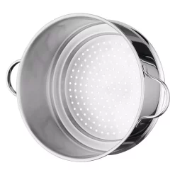 Alternative view of Cookware BergHOFF Essentials Comfort Steamer Pan 10″ 18/10 Stainless Steel