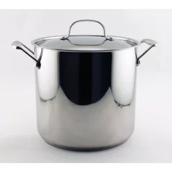 Cookware BergHOFF EarthChef Premium 10 Qt. Stainless Steel Stock Pot With Lid