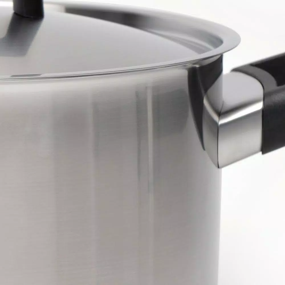 Cookware BergHOFF Ron 6.8 Qt. Stainless Steel Stock Pot With Lid 4 Cookware BergHOFF Ron 6.8 Qt. Stainless Steel Stock Pot With Lid - Image 2