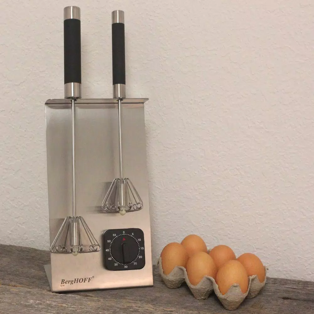 Kitchen Utensils BergHOFF Black Whisk Stand And Timer Set 5 Kitchen Utensils BergHOFF Black Whisk Stand And Timer Set - Image 3