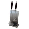 Kitchen Utensils BergHOFF Black Whisk Stand And Timer Set