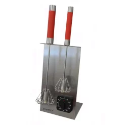 Kitchen Utensils BergHOFF 2-Piece Red Whisk Set With Free Timer