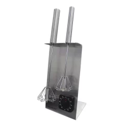 Kitchen Utensils BergHOFF 2-Piece Silver Whisk Set With Free Timer