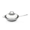 Cookware BergHOFF CollectNCook 11 In. Stainless Steel Non-Stick Covered Wok