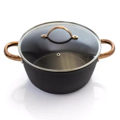 Oster Allsberg 10-Piece Aluminum Nonstick Cookware Set In Black And Bronze 16 Oster Allsberg 10-Piece Aluminum Nonstick Cookware Set In Black And Bronze -Weston Shop black and bronze oster cookware sets 985112752m c3 1000