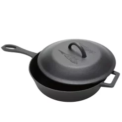 Alternative view of Cookware Bayou Classic 10.5 In. Cast Iron Skillet In Black With Lid