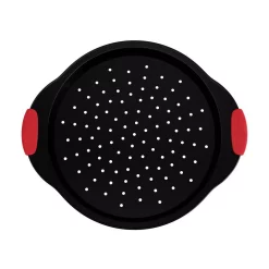 Alternative view of Bakeware Classic Cuisine 13 In. 2-Piece Pizza Pan And Cutter Set