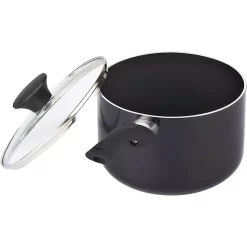 Cook N Home Stay Cool Handle 15-Piece Aluminum Nonstick Cookware Set In Black 9 Cook N Home Stay Cool Handle 15-Piece Aluminum Nonstick Cookware Set In Black -Weston Shop black cook n home cookware sets nc 00296 1f 1000