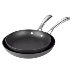 Cookware Cooks Standard 2-Piece Hard-Anodized Aluminum Nonstick Frying Pan Set In Black -Weston Shop black cooks standard skillets 02477 c3 1000