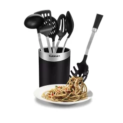 Kitchen Utensils Cuisinart Stainless Steel Kitchen Utensil Set (Set Of 7) 7 Kitchen Utensils Cuisinart Stainless Steel Kitchen Utensil Set (Set Of 7) -Weston Shop black cuisinart kitchen utensil sets ctg00bcr7 31 1000