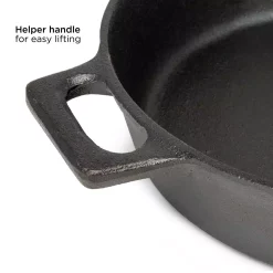 Cookware Ecolution Farmhouse 9.5 In. Cast Iron Frying Pan In Black -Weston Shop black ecolution skillets eobk 5124 1f 1000