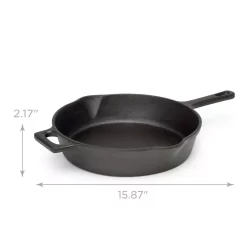 Cookware Ecolution Farmhouse 9.5 In. Cast Iron Frying Pan In Black -Weston Shop black ecolution skillets eobk 5124 c3 1000