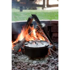 Cookware Lodge 5 Qt. Cast Iron Deep Dutch Oven With Lid And Bail Handle 13 Cookware Lodge 5 Qt. Cast Iron Deep Dutch Oven With Lid And Bail Handle -Weston Shop black lodge dutch ovens braisers l10dco3 40 1000