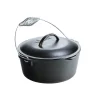 Cookware Lodge 5 Qt. Cast Iron Dutch Oven With Lid And Spiral Bail Handle 2 Cookware Lodge 5 Qt. Cast Iron Dutch Oven With Lid And Spiral Bail Handle -Weston Shop black lodge dutch ovens braisers l8do3 64 1000