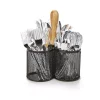 Kitchen Utensils Mind Reader 3-Section Black Mesh Cutlery Caddy, Utensils Caddy, Cutlery Holder, Serve Ware Holder, Flatware Organizer 2 Kitchen Utensils Mind Reader 3-Section Black Mesh Cutlery Caddy, Utensils Caddy, Cutlery Holder, Serve Ware Holder, Flatware Organizer -Weston Shop black mind reader utensil holders 3cirmesh blk 64 1000