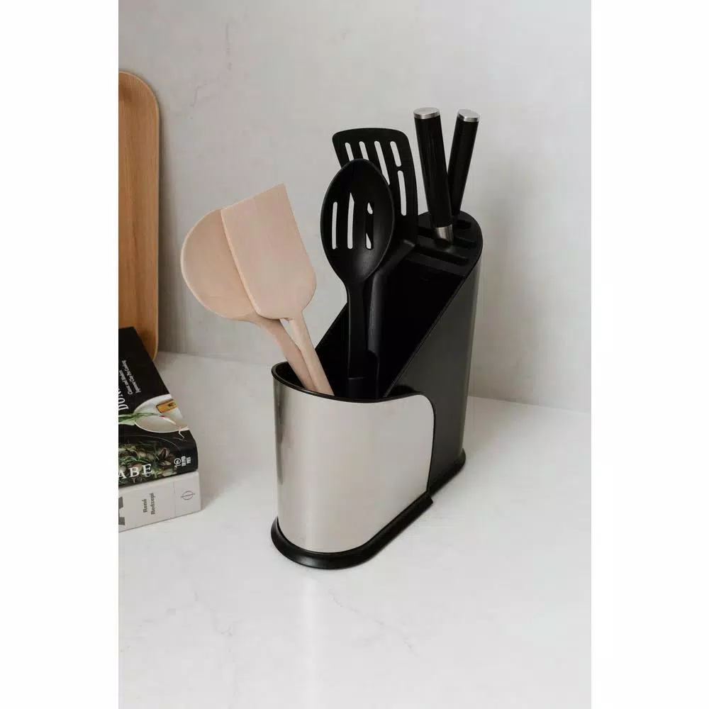Kitchen Utensils Umbra Furlo Expanding Black/Nickel Utensil Holder 6 Kitchen Utensils Umbra Furlo Expanding Black/Nickel Utensil Holder - Image 4