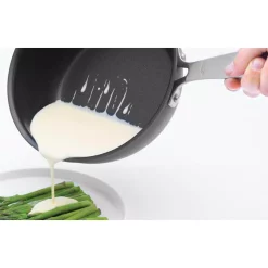 OXO Good Grips 12-Piece Hard-Anodized Aluminum Ceramic Nonstick Cookware Set In Black -Weston Shop black oxo cookware sets cw000985 003 4f 1000