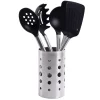 Kitchen Utensils Oster Wrexham Utensils With Stainless Steel Holder (Set Of 5) 1 Kitchen Utensils Oster Wrexham Utensils With Stainless Steel Holder (Set Of 5) -Weston Shop black silver oster kitchen utensil sets 985101204m 64 1000