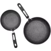 Cookware Starfrit The Rock 2-Piece Aluminum Nonstick Frying Pan Set In Black 1 Cookware Starfrit The Rock 2-Piece Aluminum Nonstick Frying Pan Set In Black -Weston Shop black starfrit skillets 060740 002 0000 64 1000