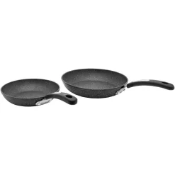 Cookware Starfrit The Rock 2-Piece Aluminum Nonstick Frying Pan Set In Black 6 Cookware Starfrit The Rock 2-Piece Aluminum Nonstick Frying Pan Set In Black -Weston Shop black starfrit skillets 060740 002 0000 c3 1000
