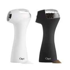 Kitchen Gadgets & Tools Ozeri Graviti Pro II Electric Salt And Pepper Grinder Set, BPA-Free -Weston Shop black white ozeri salt pepper mills ozg11 d4 1000