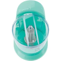 Kitchen Gadgets & Tools Brentwood Blue Mini Food Slicer/Chopper -Weston Shop blue brentwood meat slicers mc 109bl c3 1000