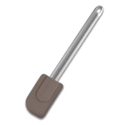Kitchen Utensils AMERCOOK Durable Silicone Spatula With Stainless Steel Handle. BPA Free, Heat Resistant, Dishwasher Safe. Florina