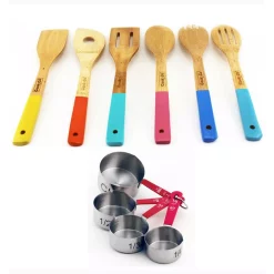 Kitchen Utensils BergHOFF 10-Piece Wooden Utensil And Measuring Cup Set