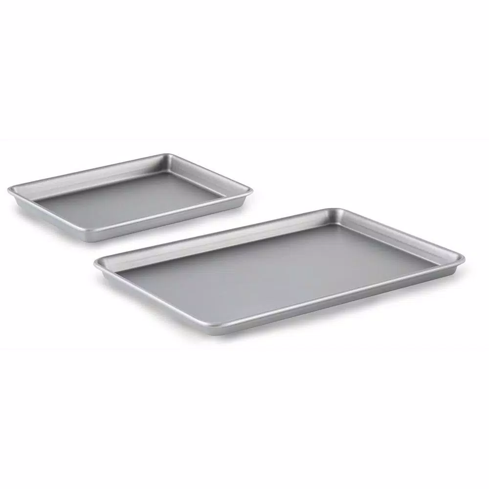 Calphalon 9 In. X 13 In. Brownie Pan & 12 In. X 17 In. Baking Sheet Nonstick Bakeware Set (2-Piece) 3 Calphalon 9 In. X 13 In. Brownie Pan & 12 In. X 17 In. Baking Sheet Nonstick Bakeware Set (2-Piece)