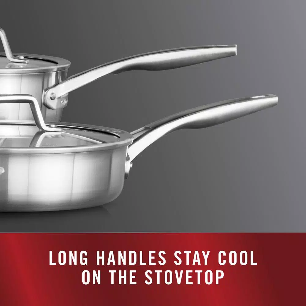 Cookware Calphalon Premier 1.5 Qt. Stainless Steel Sauce Pan With Glass Lid 9 Cookware Calphalon Premier 1.5 Qt. Stainless Steel Sauce Pan With Glass Lid - Image 7