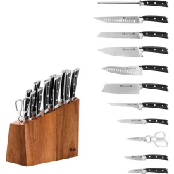 Cutlery Cangshan S Series 12-Piece German Steel Forged Knife Block Set