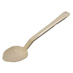 Kitchen Utensils Carlisle Polycarbonate Beige Serving Spoon Set Of 12