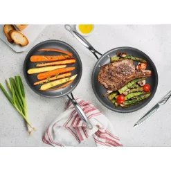 Cookware GRANITESTONE 12 In. Aluminum Ultra-Durable Non-Stick Diamond Infused Round Fry Pan 9 Cookware GRANITESTONE 12 In. Aluminum Ultra-Durable Non-Stick Diamond Infused Round Fry Pan -Weston Shop charcoal granitestone skillets 2146 31 1000