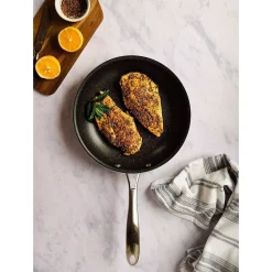 Cookware GRANITESTONE Pro 10 In. And 11.5 In. Aluminum Ultra-Nonstick Hard Anodized Diamond Infused Induction Capable Fry Pan Set (2-Piece) 13 Cookware GRANITESTONE Pro 10 In. And 11.5 In. Aluminum Ultra-Nonstick Hard Anodized Diamond Infused Induction Capable Fry Pan Set (2-Piece) -Weston Shop charcoal granitestone skillets 2638 fa 1000