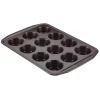 Circulon 12-Cup Chocolate Brown Non-Stick Bakeware Muffin Pan 1 Circulon 12-Cup Chocolate Brown Non-Stick Bakeware Muffin Pan -Weston Shop chocolate circulon cupcake pans muffin pans 46014 64 1000