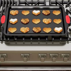 Bakeware Classic Cuisine 3-Piece Cookie Sheet Set 10 Bakeware Classic Cuisine 3-Piece Cookie Sheet Set -Weston Shop classic cuisine baking sheets hw031088 1f 1000