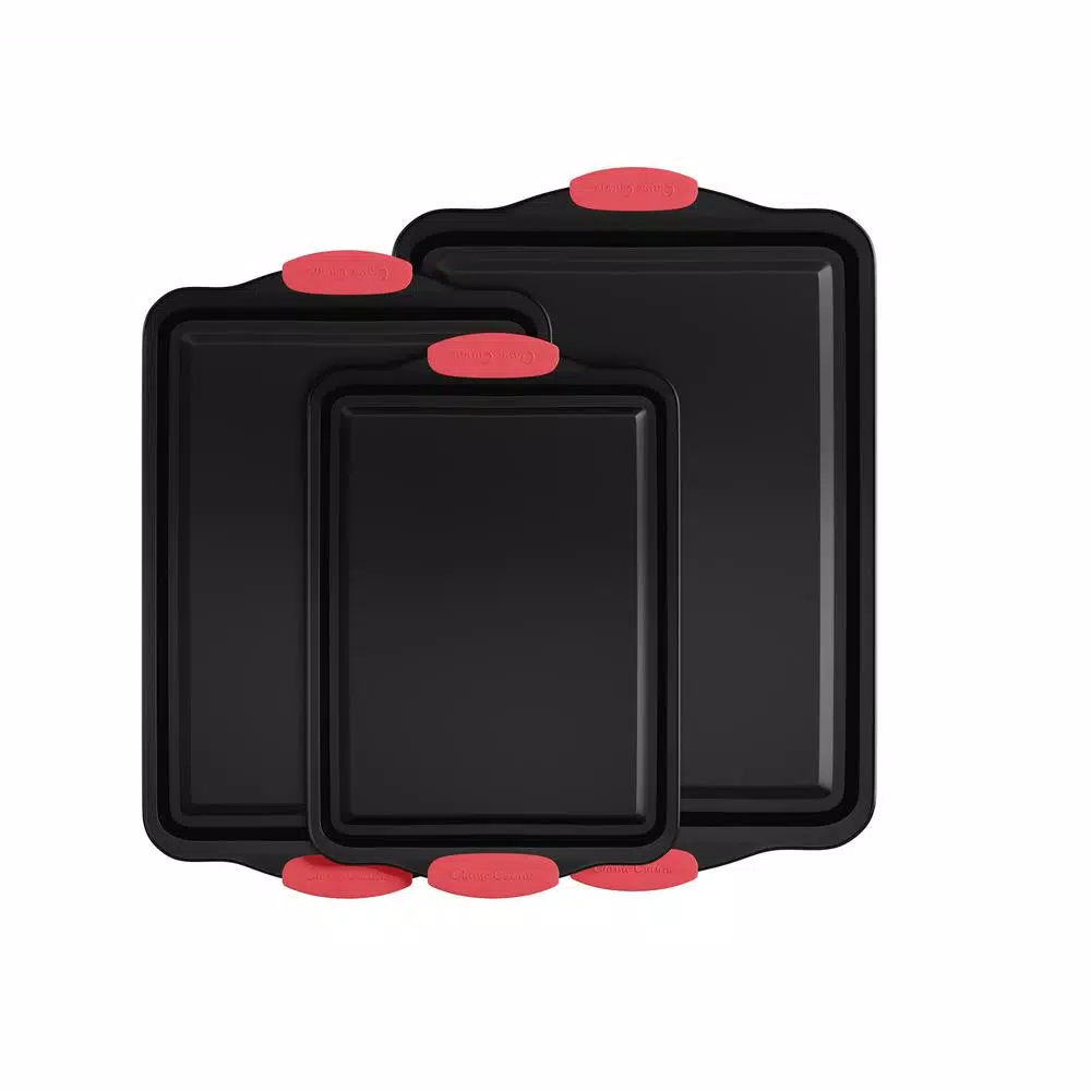 Bakeware Classic Cuisine 3-Piece Cookie Sheet Set 3 Bakeware Classic Cuisine 3-Piece Cookie Sheet Set