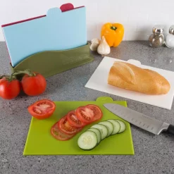 Cutlery Classic Cuisine 5-Piece Plastic Cutting Board Set -Weston Shop classic cuisine cutting boards m030203 31 1000
