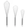 Kitchen Utensils Classic Cuisine Stainless Steel Wire Whisk (Set Of 3) 1 Kitchen Utensils Classic Cuisine Stainless Steel Wire Whisk (Set Of 3) -Weston Shop classic cuisine whisks hw031029 64 1000
