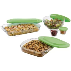 Bakeware Libbey Baker’s Basics 14-Piece Glass Bake Set With Lids