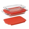 Pyrex Easy Grab 4-Piece Glass Bakeware Set 1 Pyrex Easy Grab 4-Piece Glass Bakeware Set -Weston Shop clear pyrex bakeware sets 1090992 64 1000