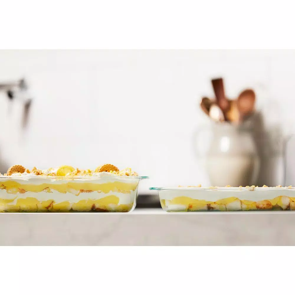 Bakeware Pyrex 4-Piece Glass Baker Set 5 Bakeware Pyrex 4-Piece Glass Baker Set - Image 3