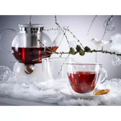 Cookware Villeroy & Boch Artesano Hot Beverages 4-Cup Medium Teapot With Strainer -Weston Shop clear villeroy boch tea kettles 1172437277 c3 1000